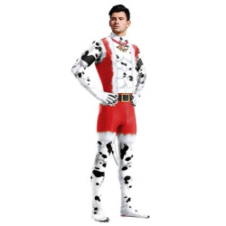 CosplayBoys Combinaion Dalmatien de Noël